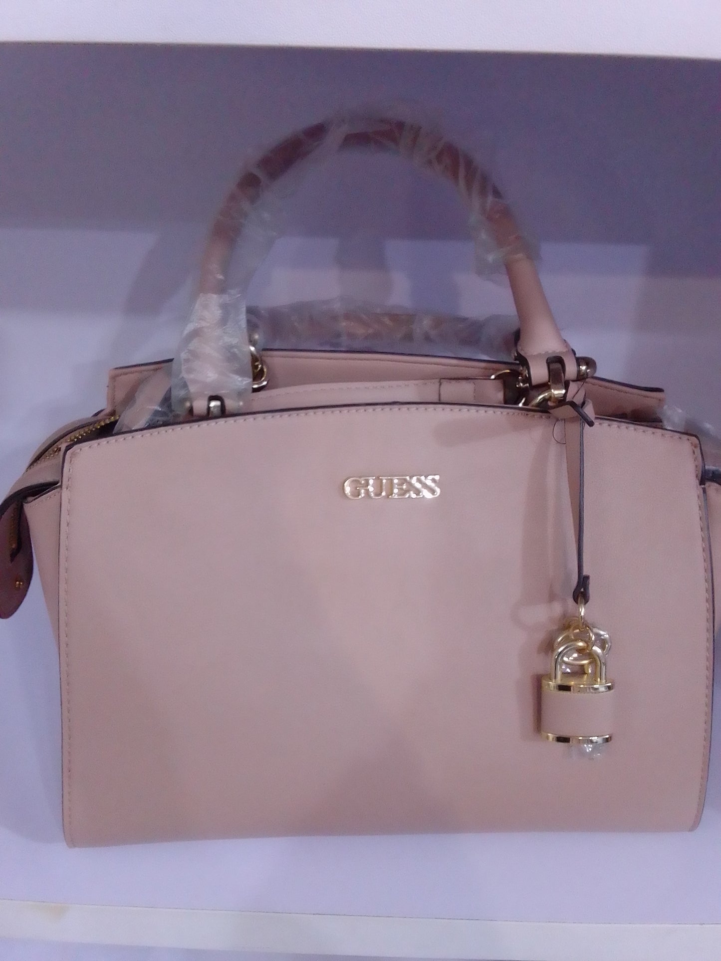 Guess Lansing Satchel Bag
