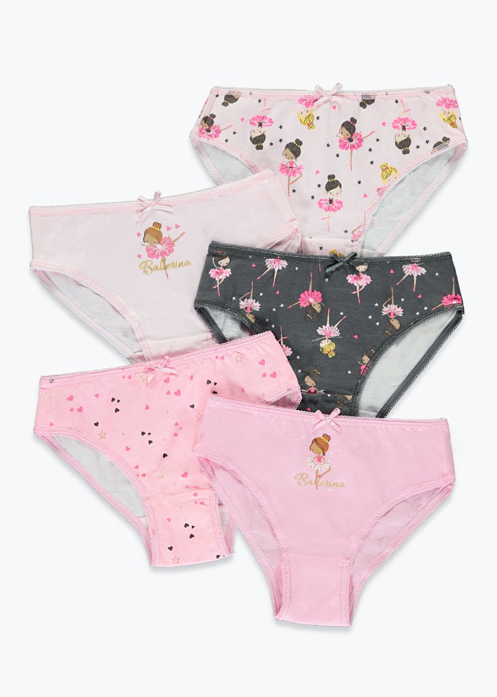 Dunnes Stores  Floral Print Full Briefs - Pack Of 5