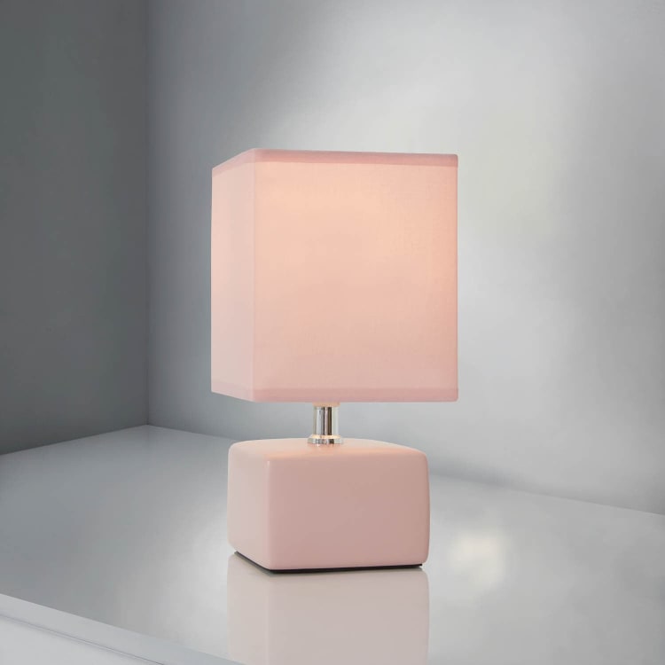 B&M Boston Table Lamp - Blush