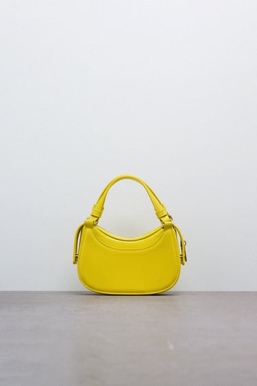 Zara yellow crossbody bag Clearance