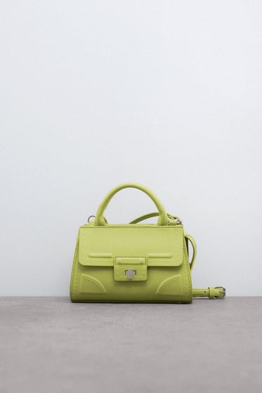 Zara lime bag Clearance