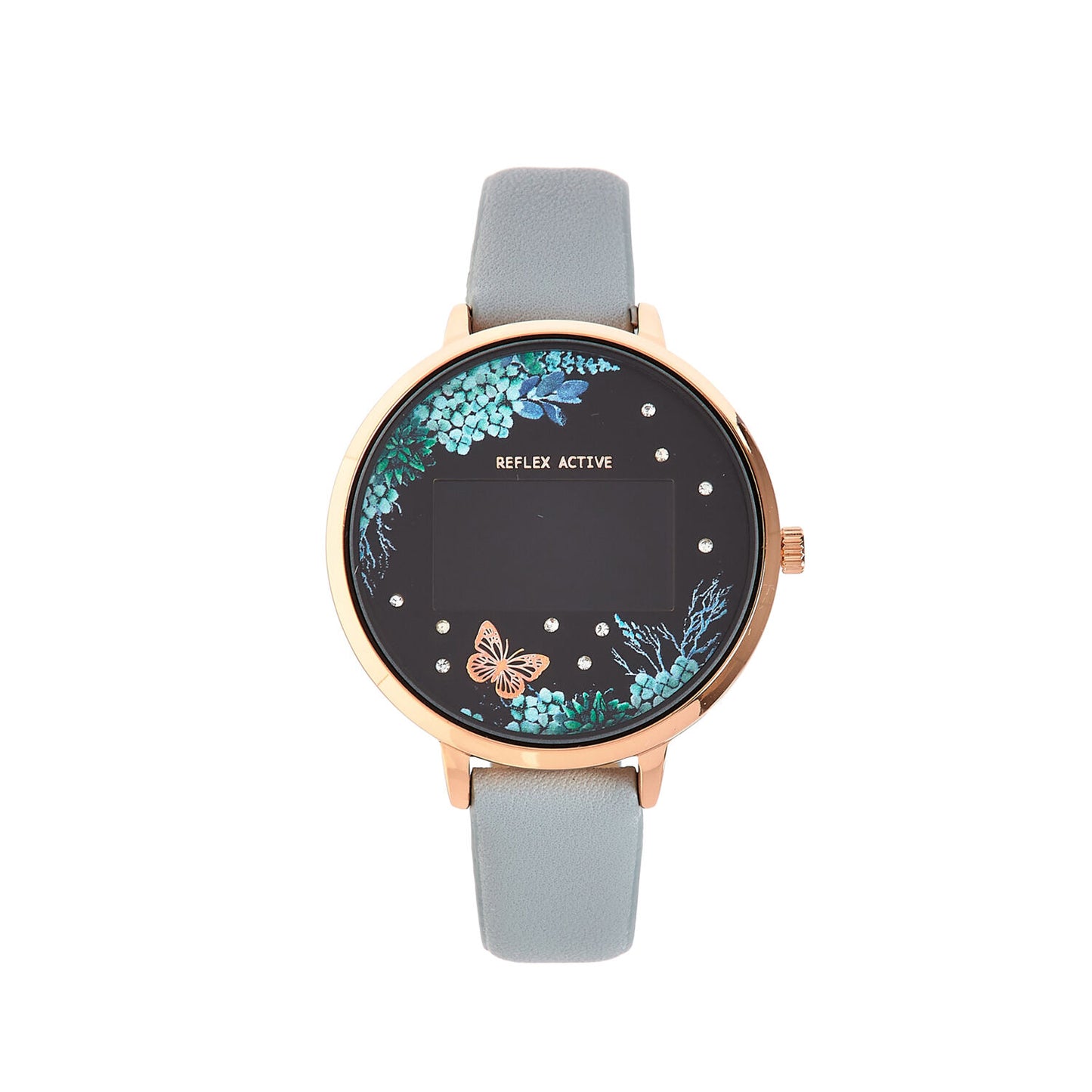 REFLEX ACTIVE Grey Digital Smart Watch