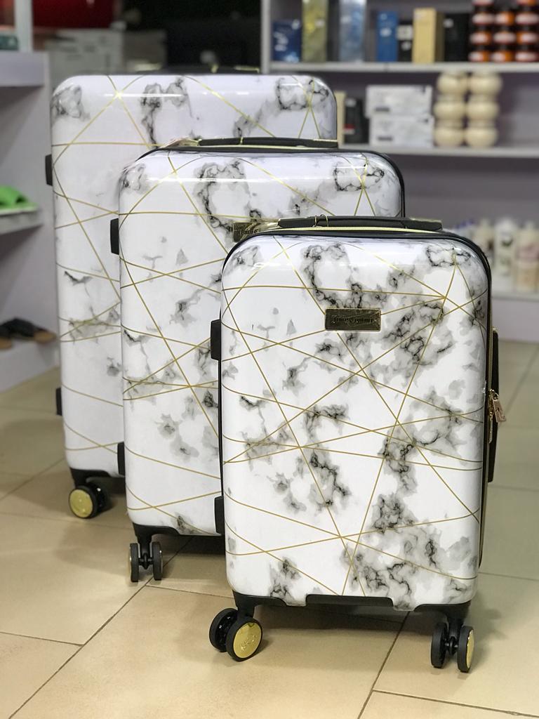 JUICY COUTURE Luggage Set Marble web