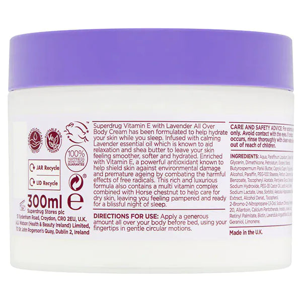 Vitamin E Lavender Body Butter