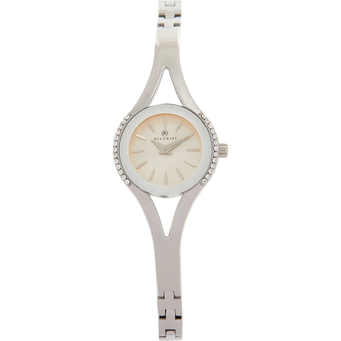 ACCURIST Silver Tone Diamante Bracelet Watch