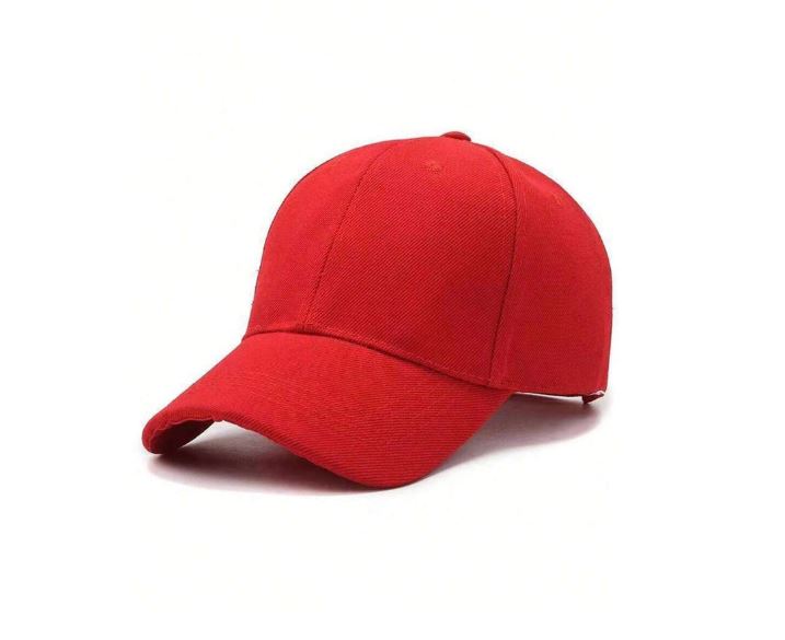 T&C solid color baseball cap lightweight simple casual sun hat unisex