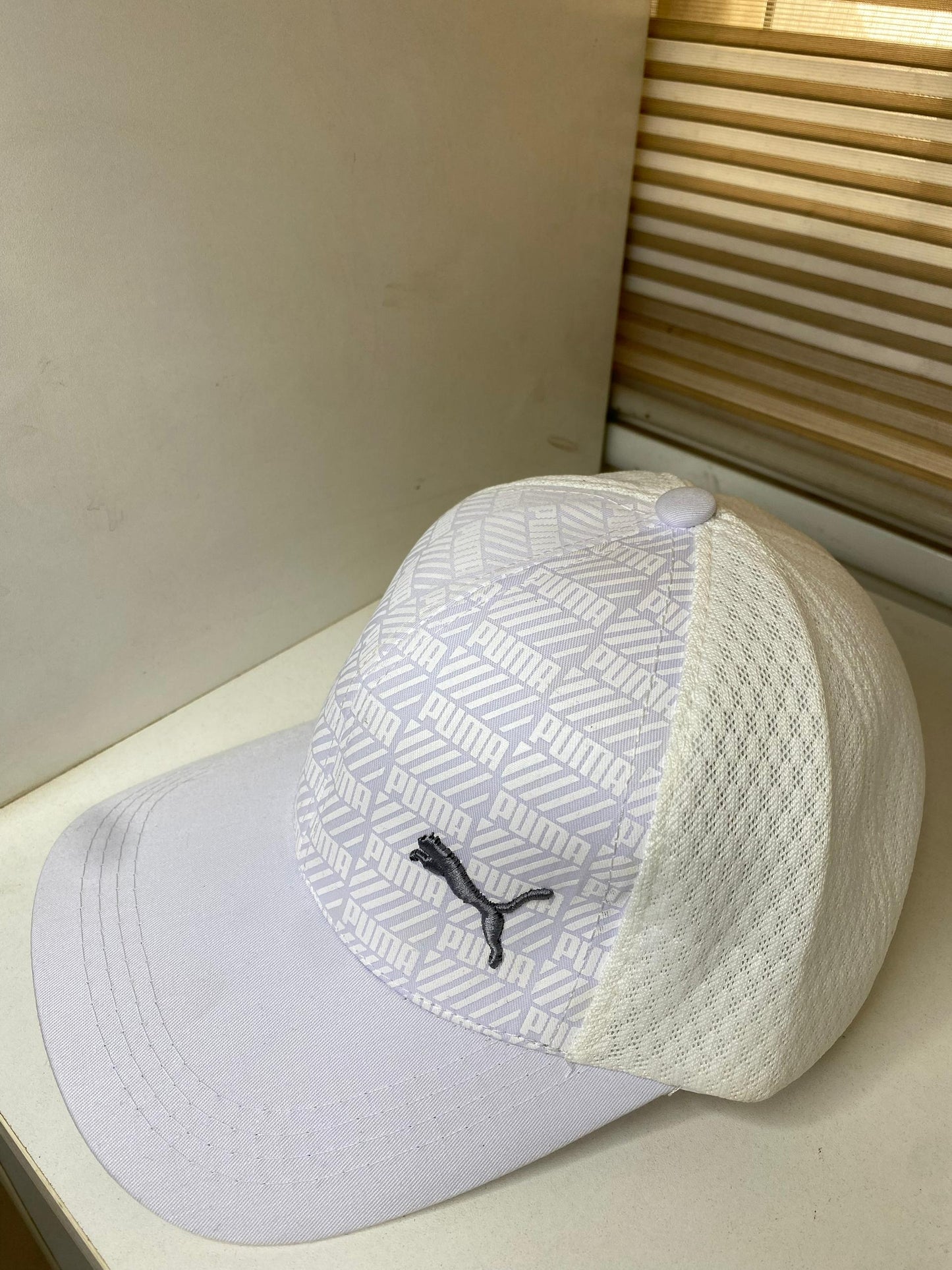 T&C White puma sport adjustable flex fix fitted hat