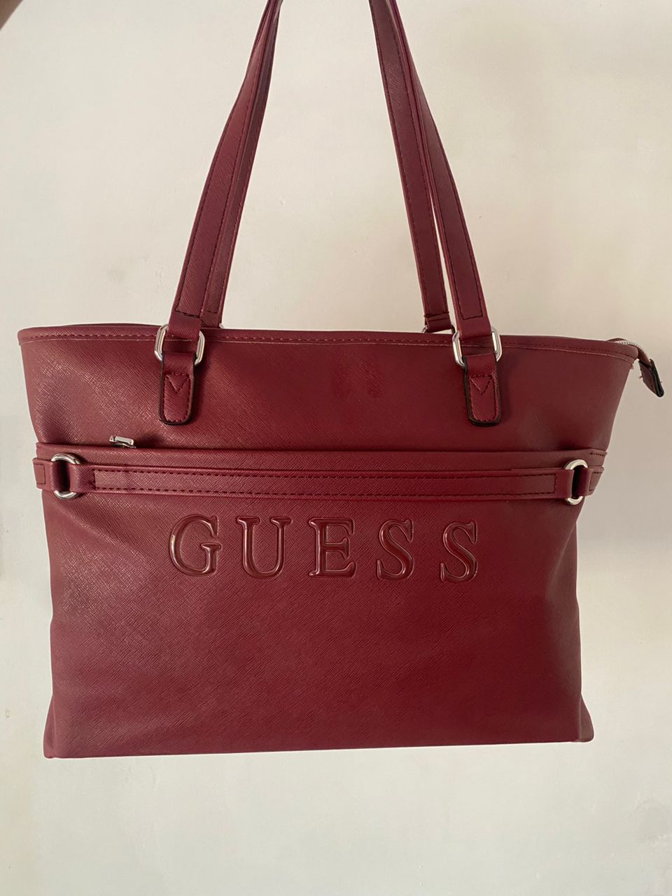 GUESS  Wine Red Rodney Luggage