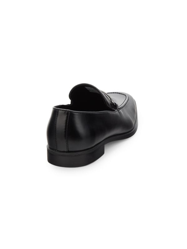 GUESS Gm hourly Logo Bit Loafers BLACK