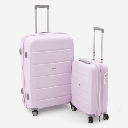 ROCK  Lilac Tulum Hardshell Suitcases