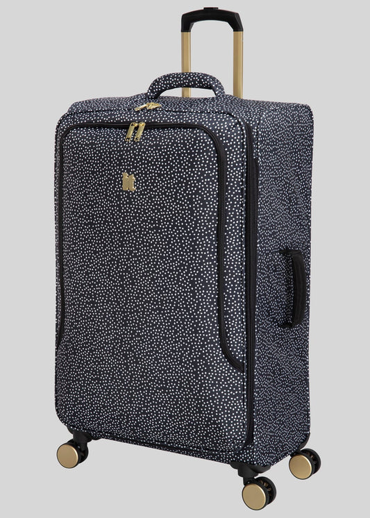 IT Luggage True-Lite Black Spot Suitcase - Cabin