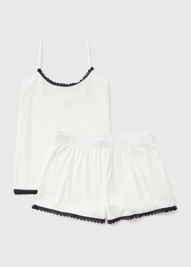 Matalan Cream Mono Pointelle Set