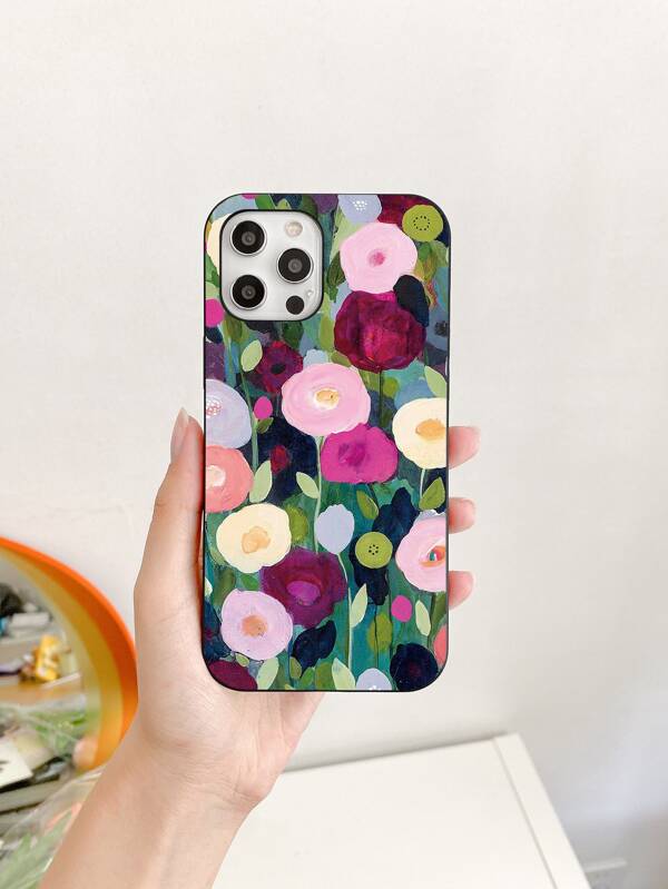 Shein Flower Painted Phone Case- 13 Pro Max