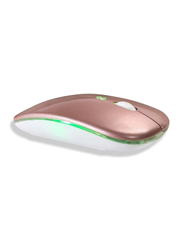 Shein 1pc Wireless Mouse, Gaming Mouse- Dusty Pink