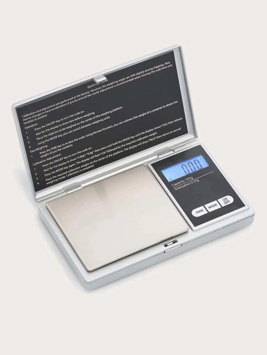 1pc Mini Food Electronic Plastic Portable Pocket Scale