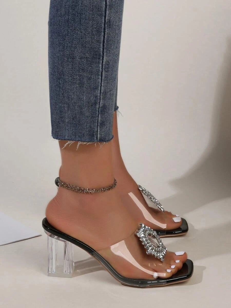 Chunky mule sandals online