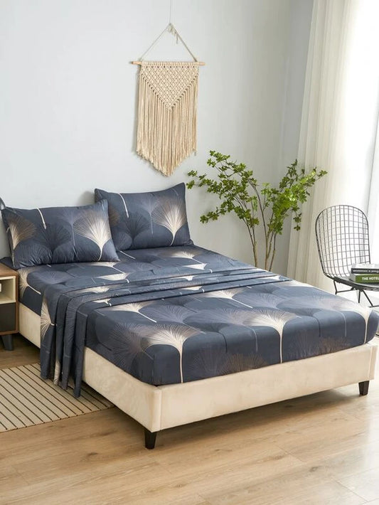 Leaf Print Sheet Set Without Filler