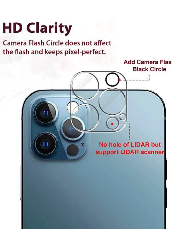 3pcs Camera Lens Protector Compatible With iPhone