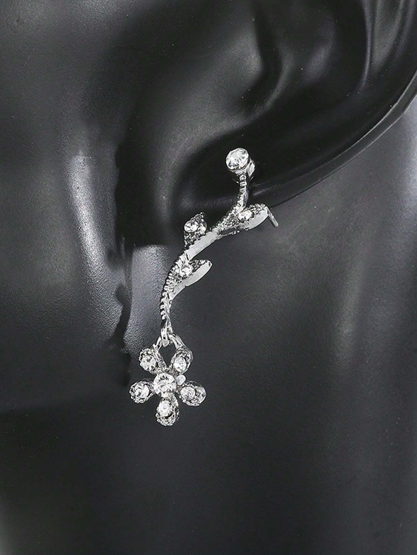 Chic cubic zircon silver jewelry set SJP