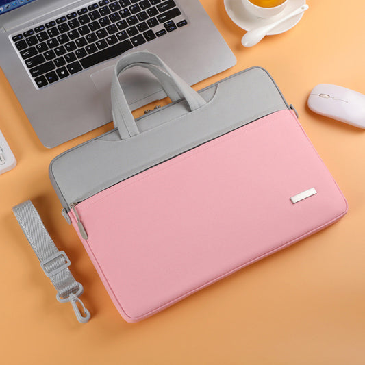 Unisex ombre laptop bag  Grey Pink SJP