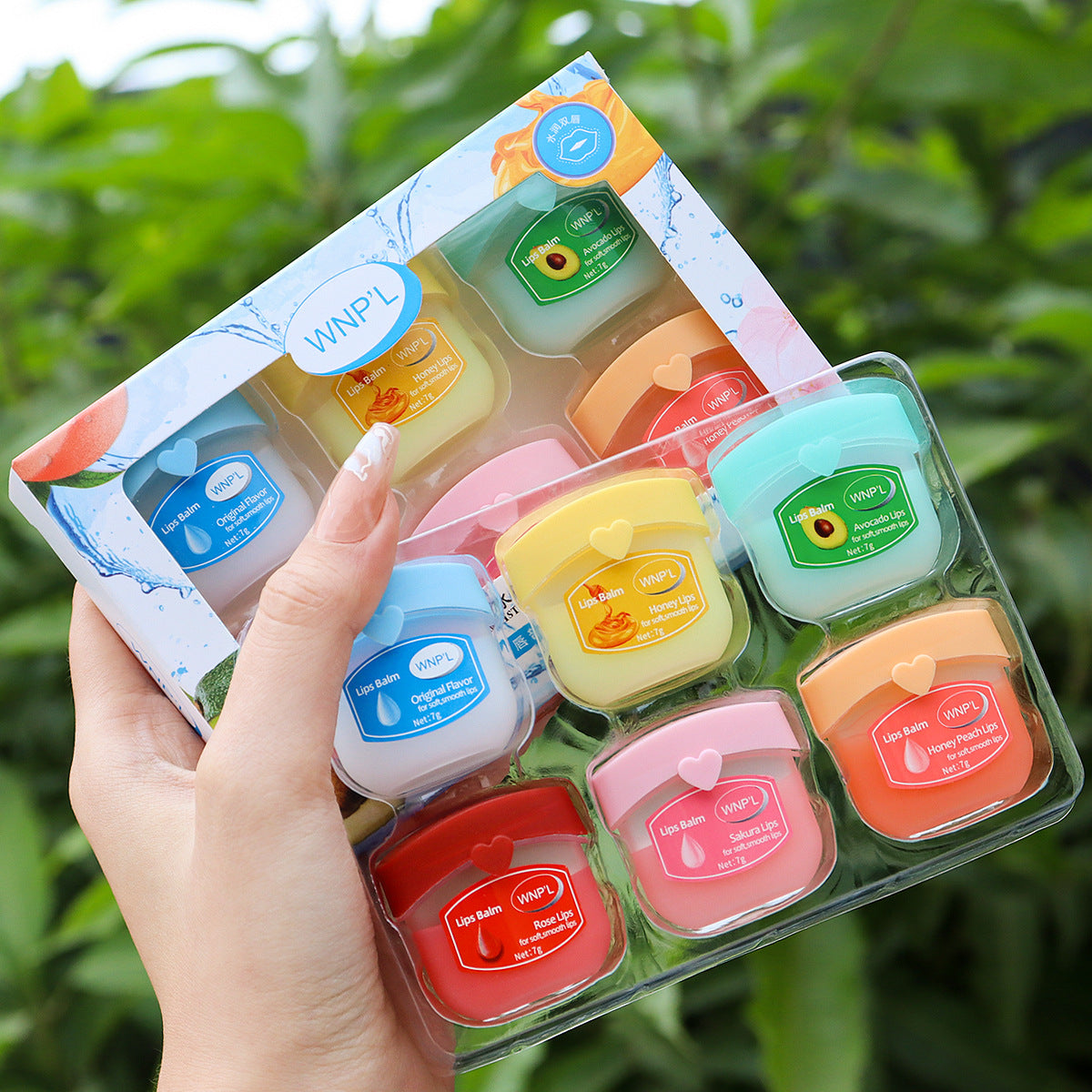 Moisturizing Lip Balm set of 6