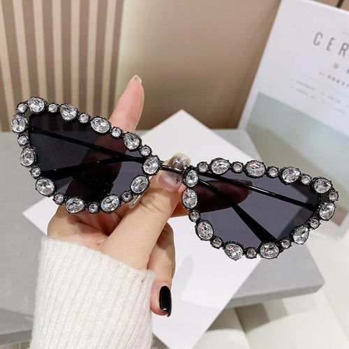 SANX J.B Gucci Women Retro Diamond Sunglasses