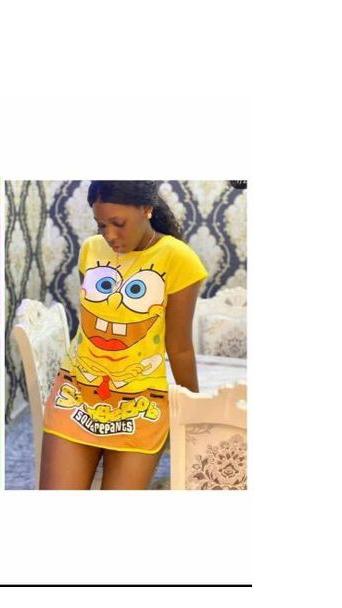 Underwear Hub DSJ Sponge bob gown