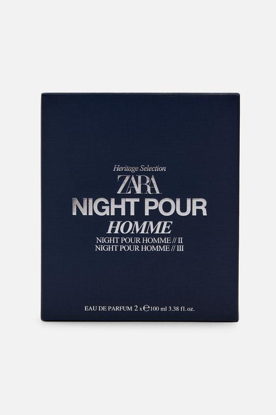 ZARA NIGHT POUR HOMME II + III 100 ML