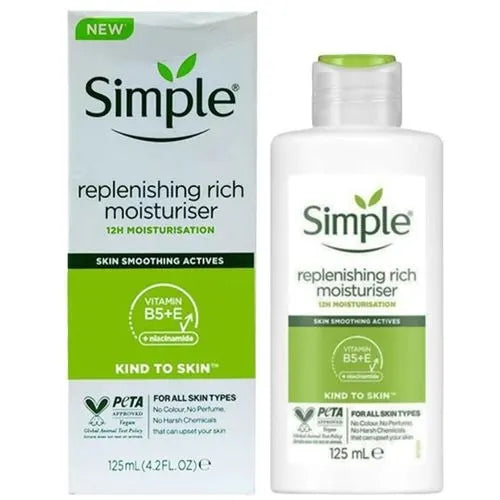 Simple Replenishing Rich Moisturiser - 125ml