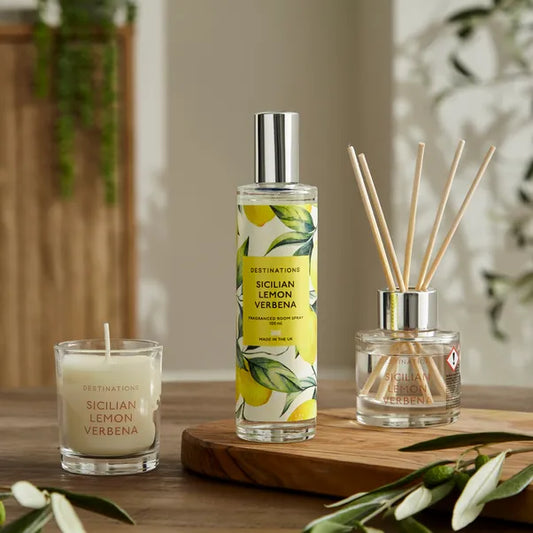 Dunelm Lemon Verbena Fragrance Gift Set