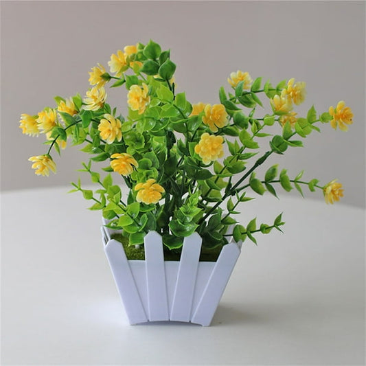 1pc Small fence gary artificial flower plant