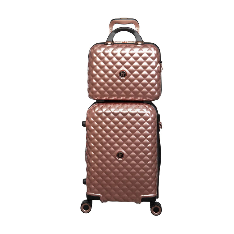 It Luggage METALIK Glitzy - 5pc Set (Metallic Rose Gold)