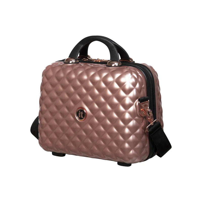 It Luggage METALIK Glitzy - 5pc Set (Metallic Rose Gold)