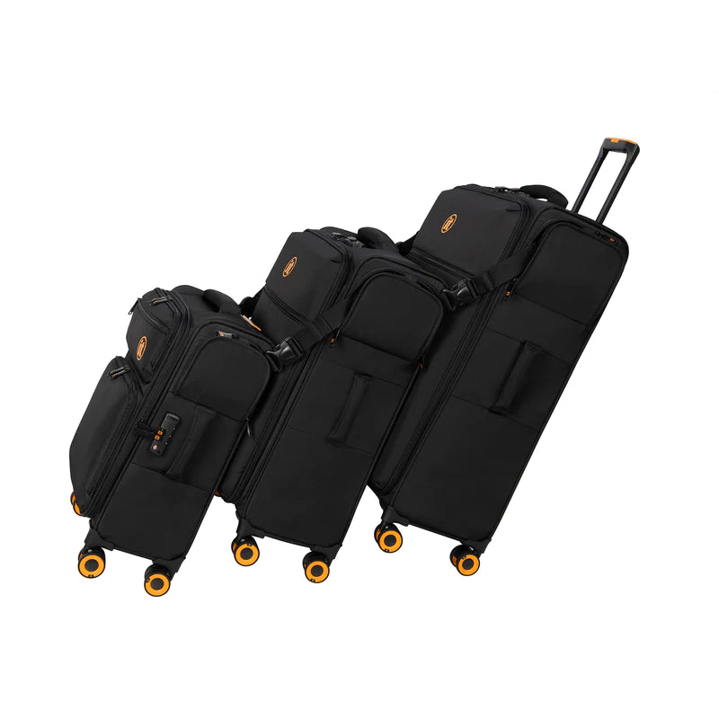It Luggaage CARRY-TOW Simultaneous - 3pc Set (Black)