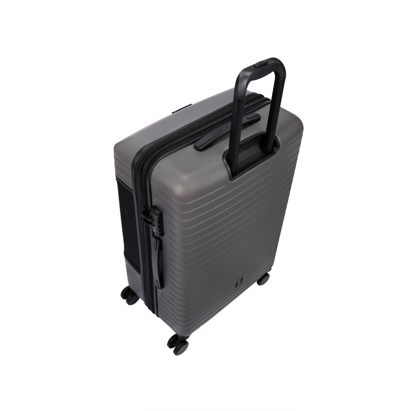 IT Luggage Hi Impakt  Expandable Attuned - 3pc Set (Charcoal)