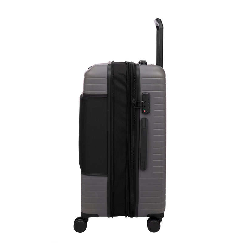 IT Luggage Hi Impakt  Expandable Attuned - 3pc Set (Charcoal)