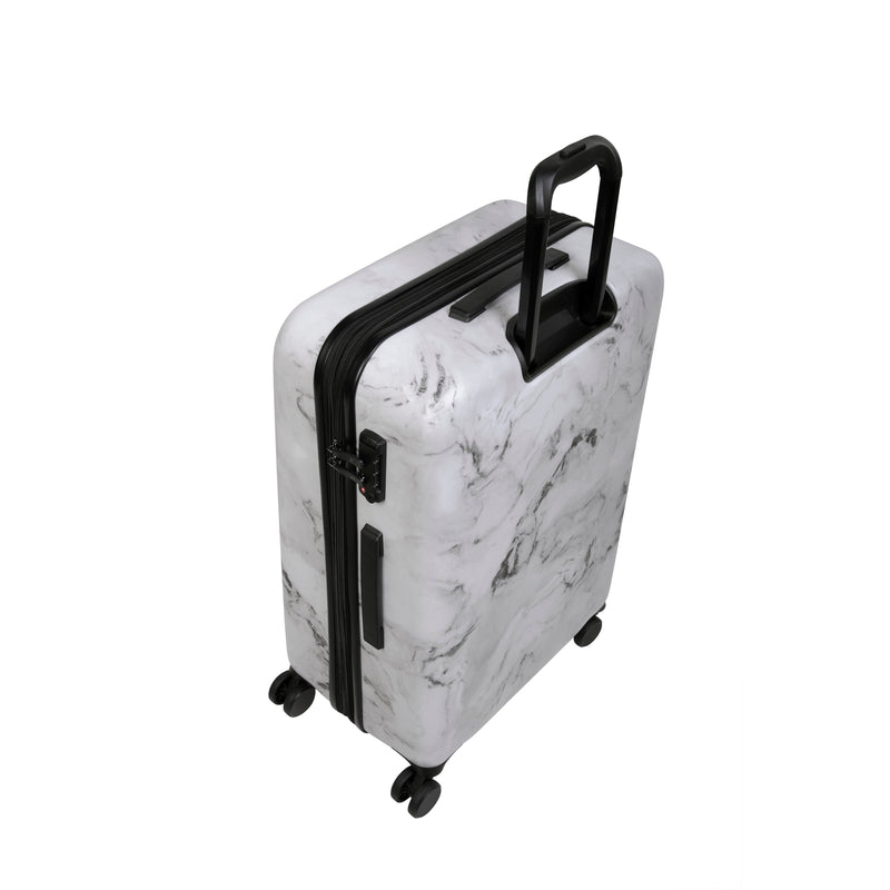 IT Luggage Metalik Sheen - Large (Greyscale Marble)