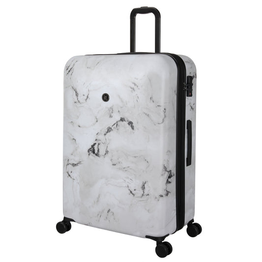 IT Luggage Metalik Sheen - Large (Greyscale Marble)