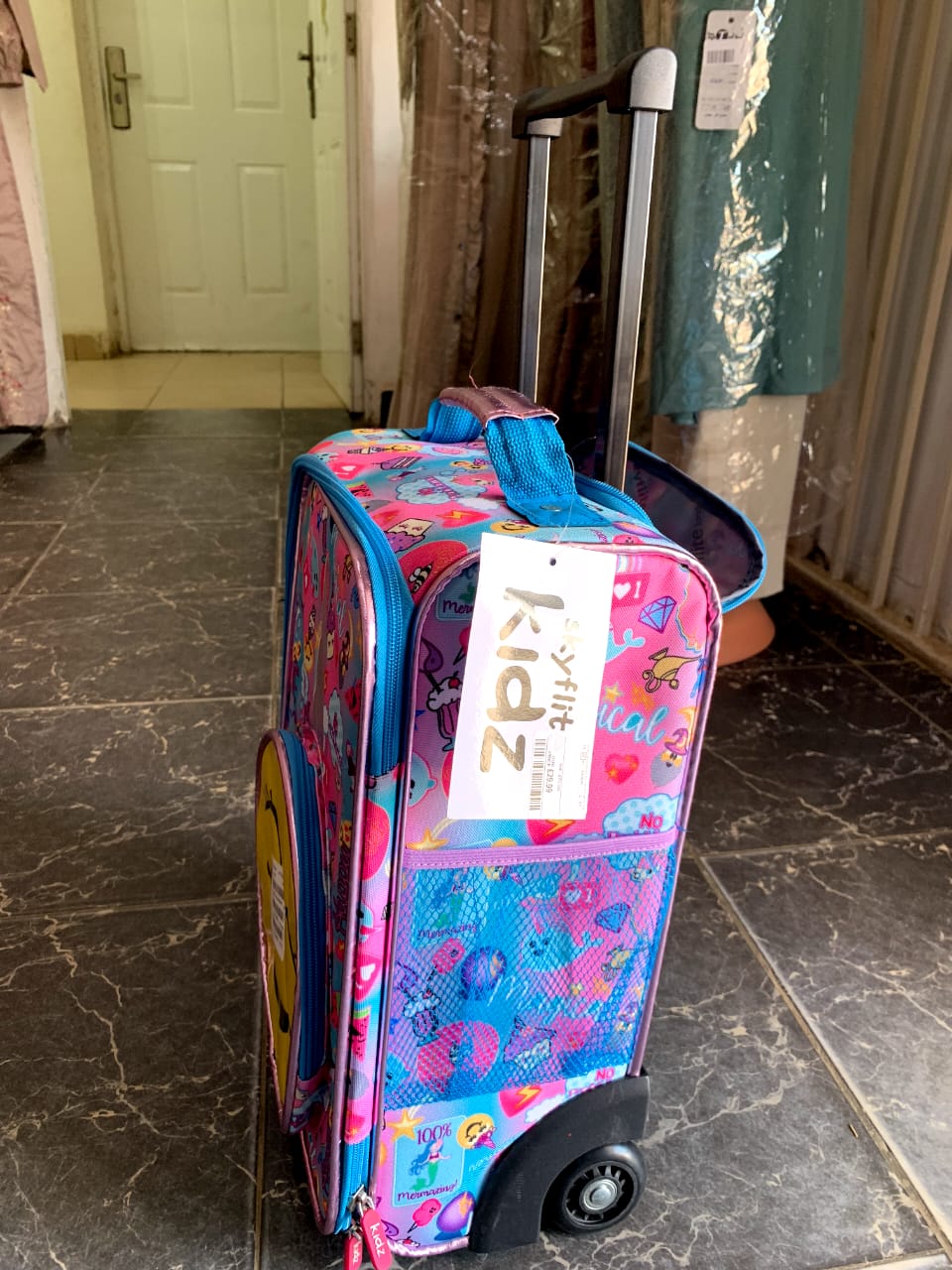 SKYFLITE Multicolour Unicorn Softshell Suitcase