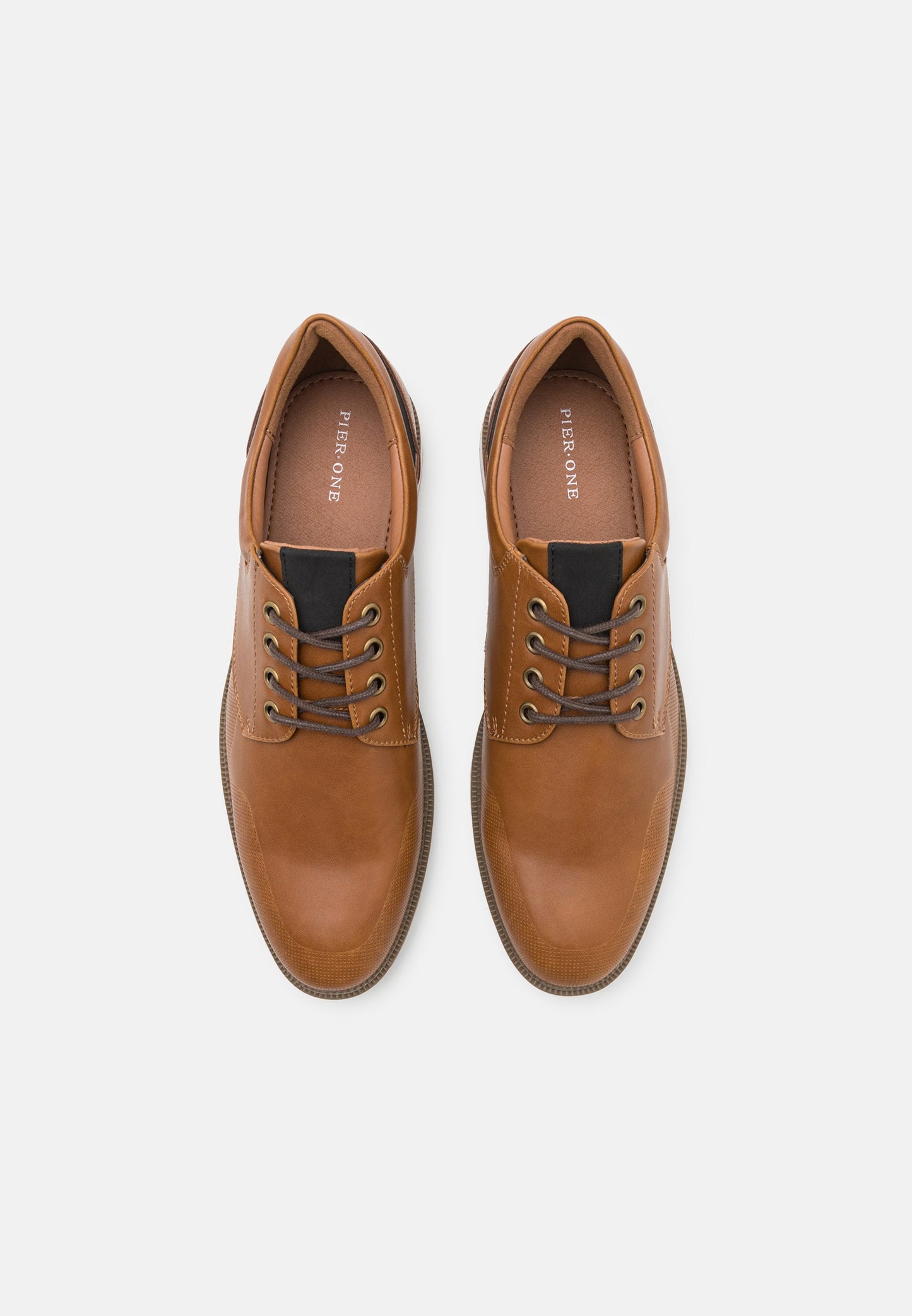 Pier One Casual lace-ups - cognac