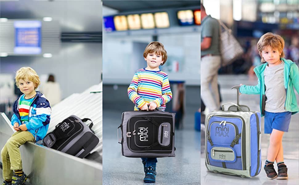 Aerolite MiniMAX (45x36x20cm) easyJet Maximum Cabin Luggage Under Seat Carry On Suitcase
