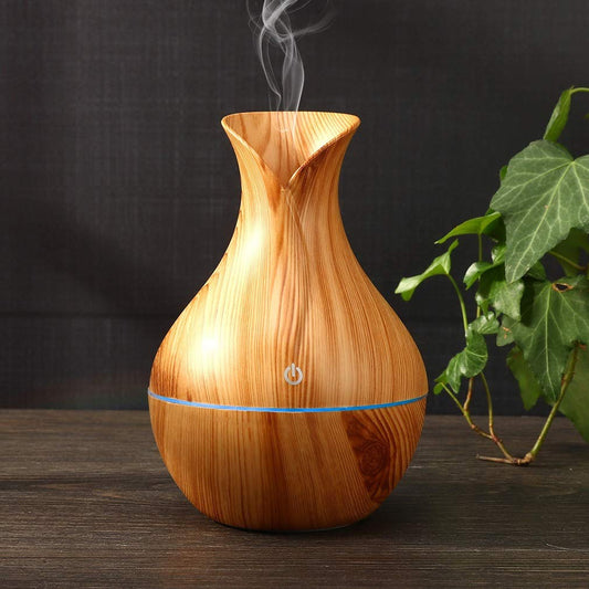 Mi VAZA Countertop Vase Shape Ultrasonic USB Humidifier Oil Diffuser 130ml