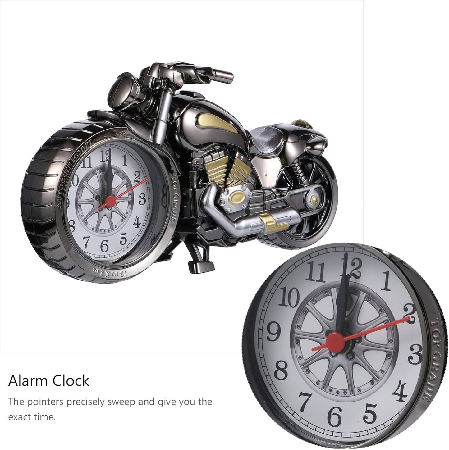 Ace Home Essentials Artistic Motorcyle alarm clock