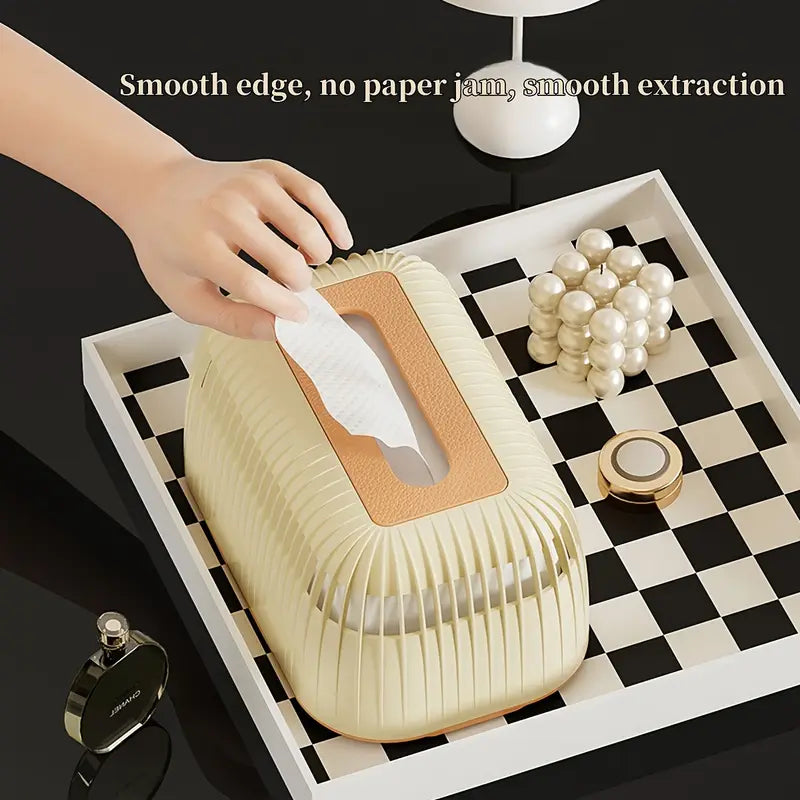 1pc High end light luxury tissue box