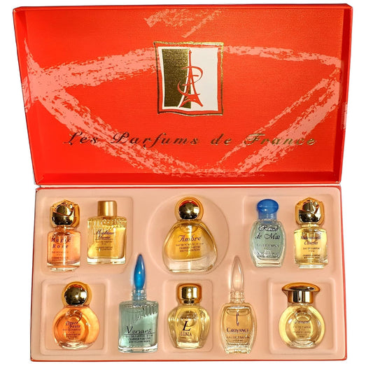 Charrier Set Of 10 Charrier Mini Fragrances In Gift Box