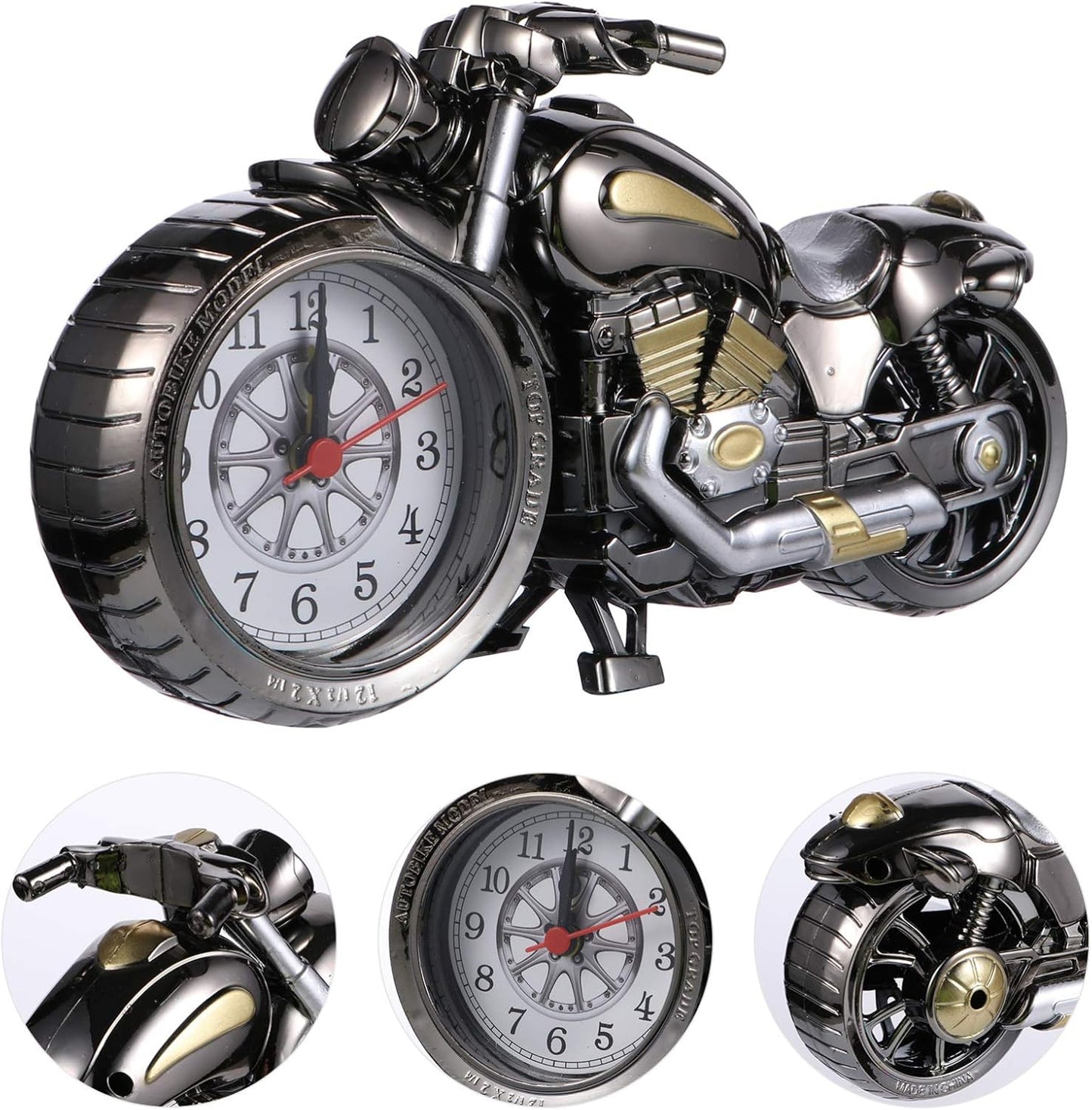 Ace Home Essentials Artistic Motorcyle alarm clock