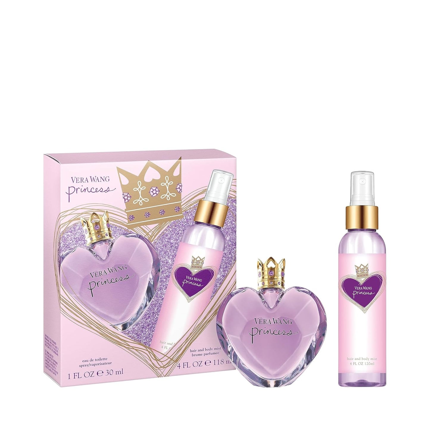 Vera Wang Princess - 2 Piece Eau de Toilette and Body Mist Set for Women