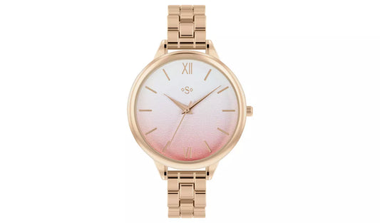 Spirit Ladies Rose Gold Colour Bracelet Watch
