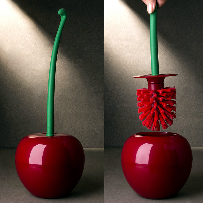 Cherry shaped toilet brush