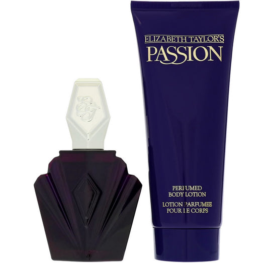 Elizabeth Taylor Passion Eau de Toilette Spray 75ml Gift Set